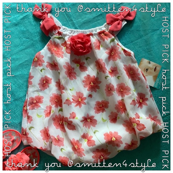 Baby Essentials floral romper 12 months size - Picture 1 of 8